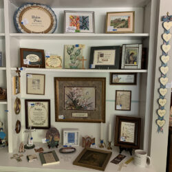 Sample of items for sale at the Hoosier Village flea market